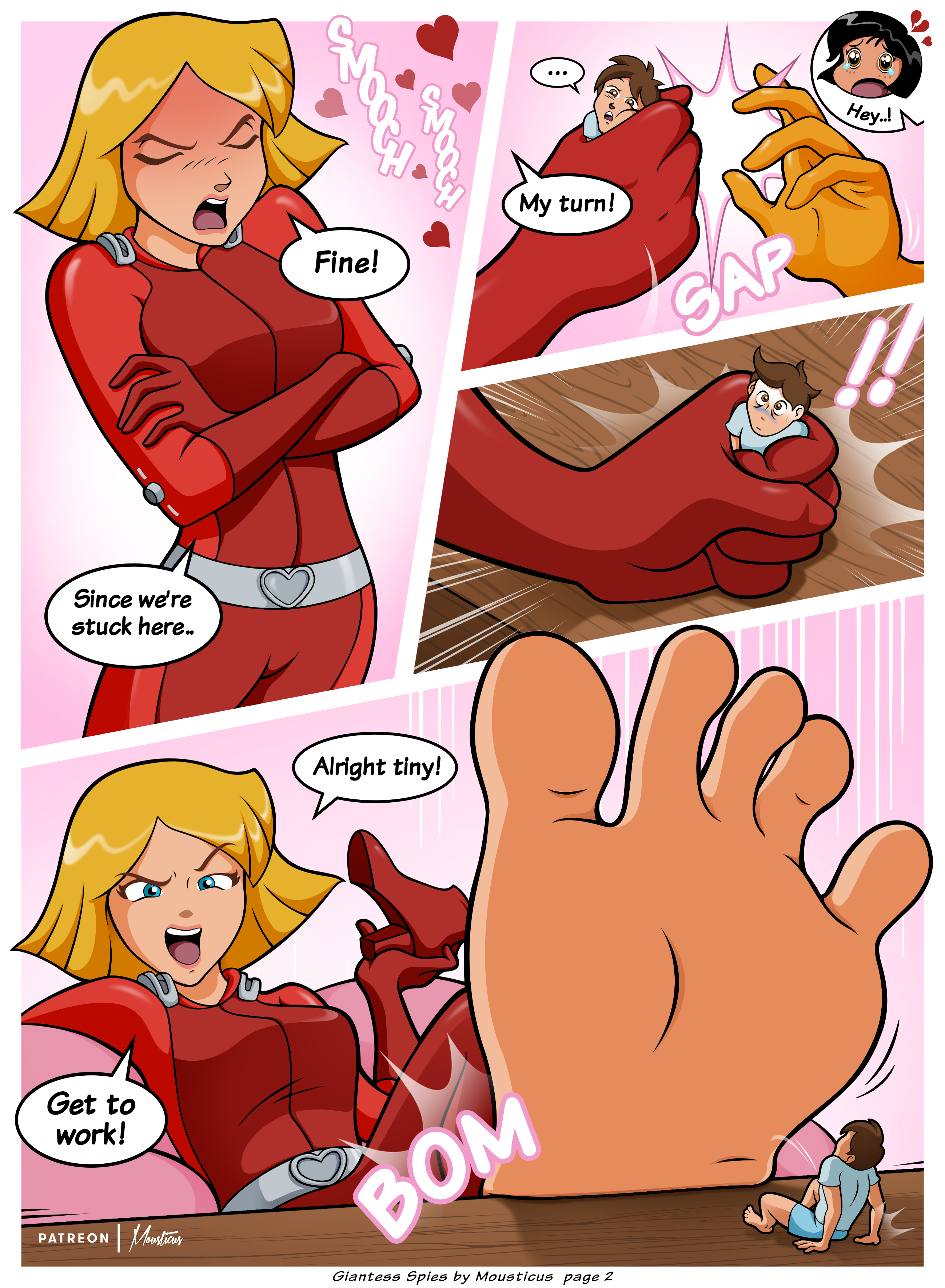 Giantess Spies minicomic Page 2 
