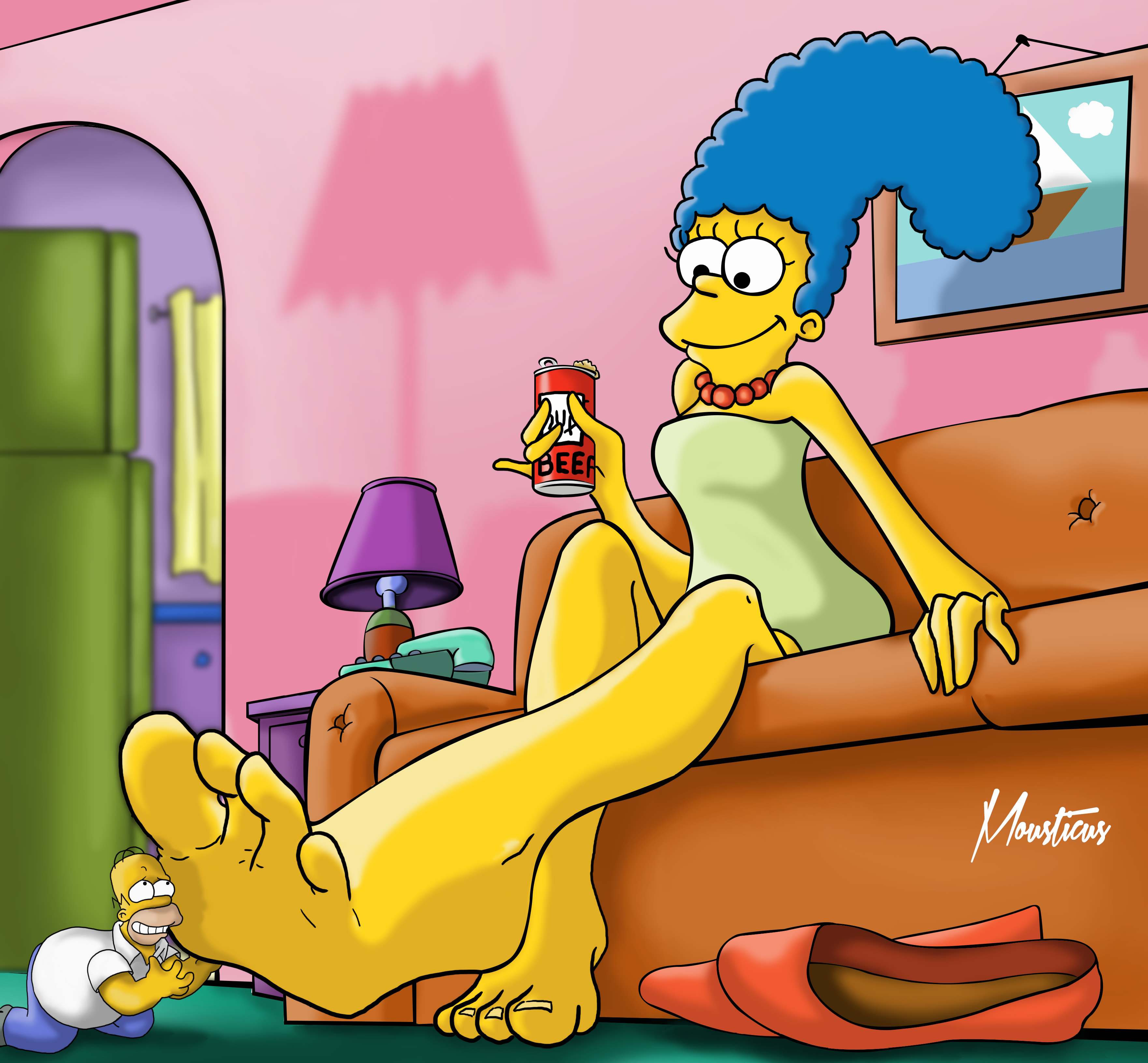 Marge Foot Massage.