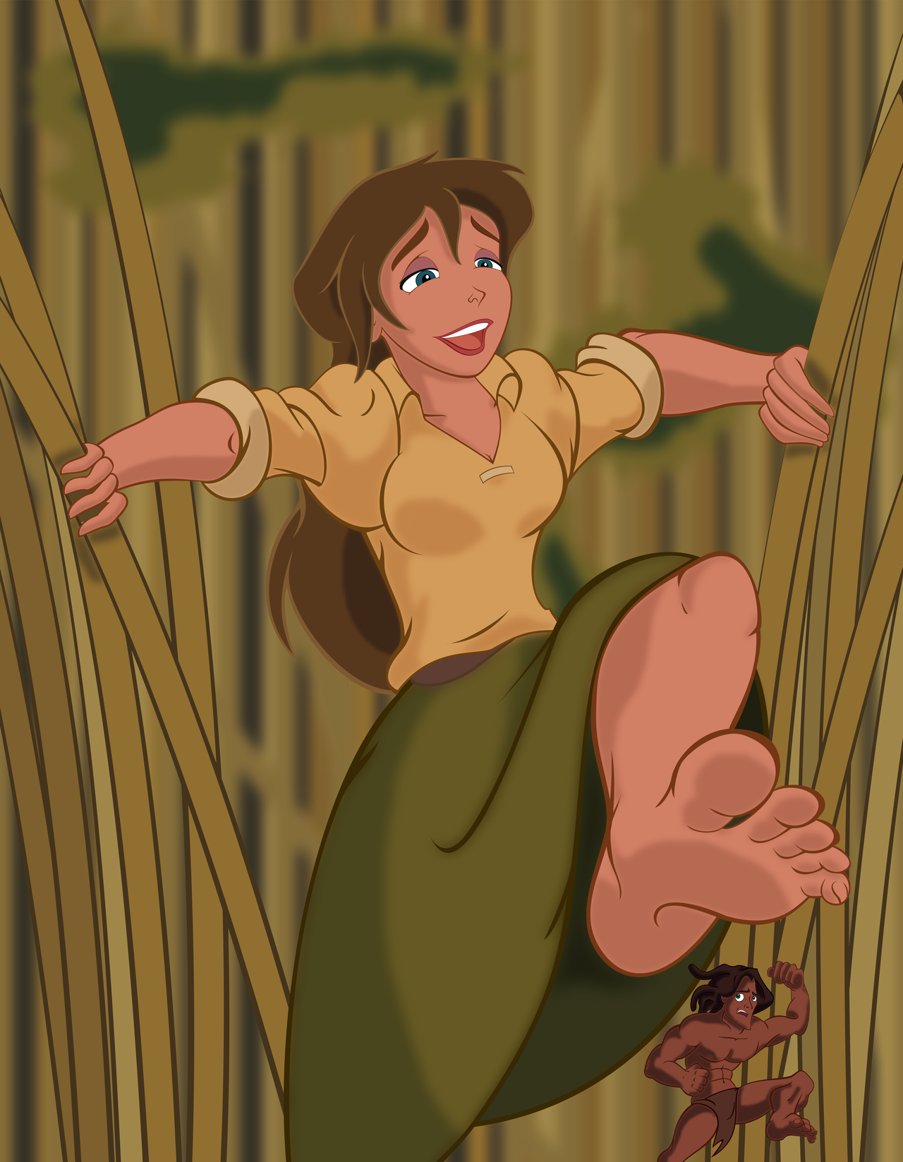 Disney Princess Jasmine Feet.