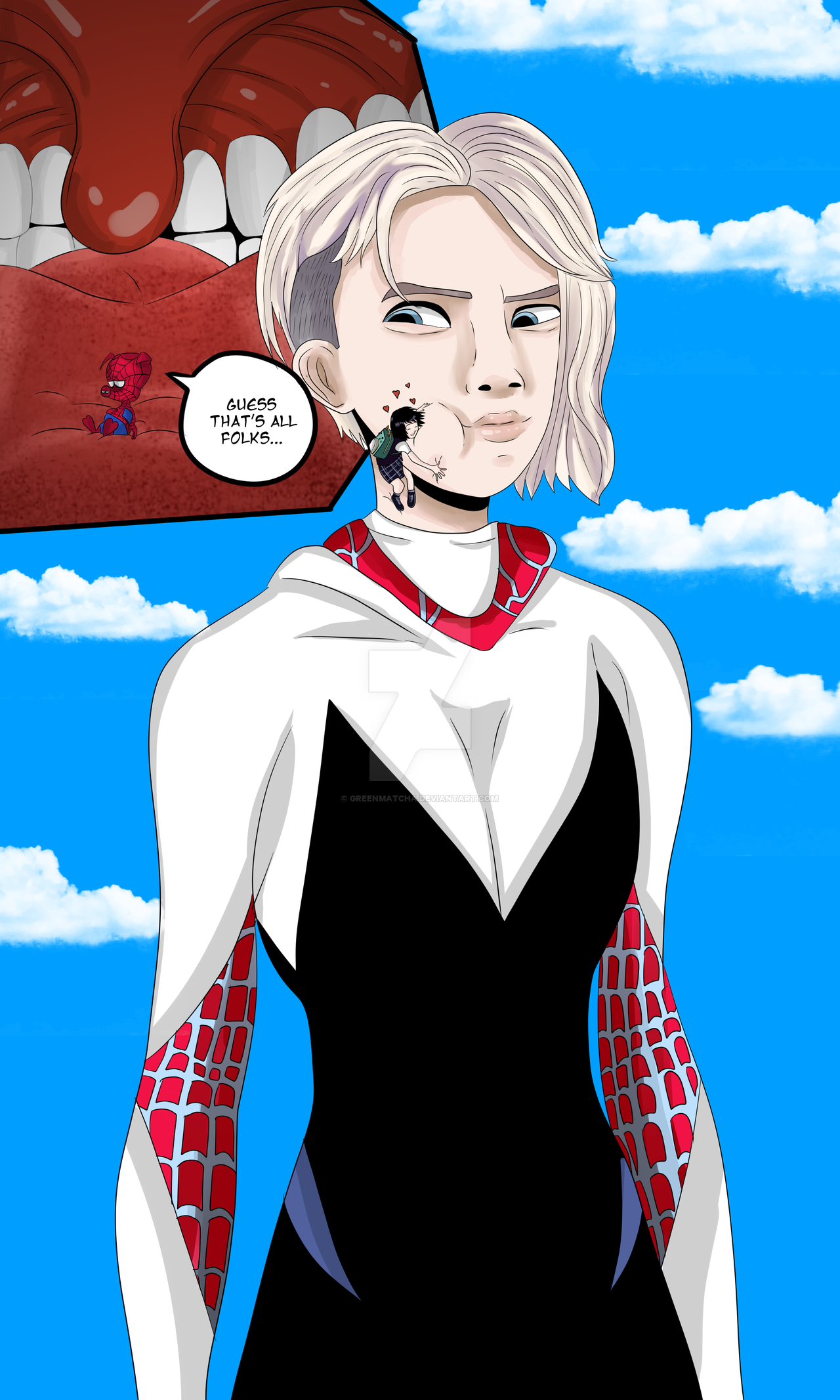 Aim to please Spider-Gwen part 1.