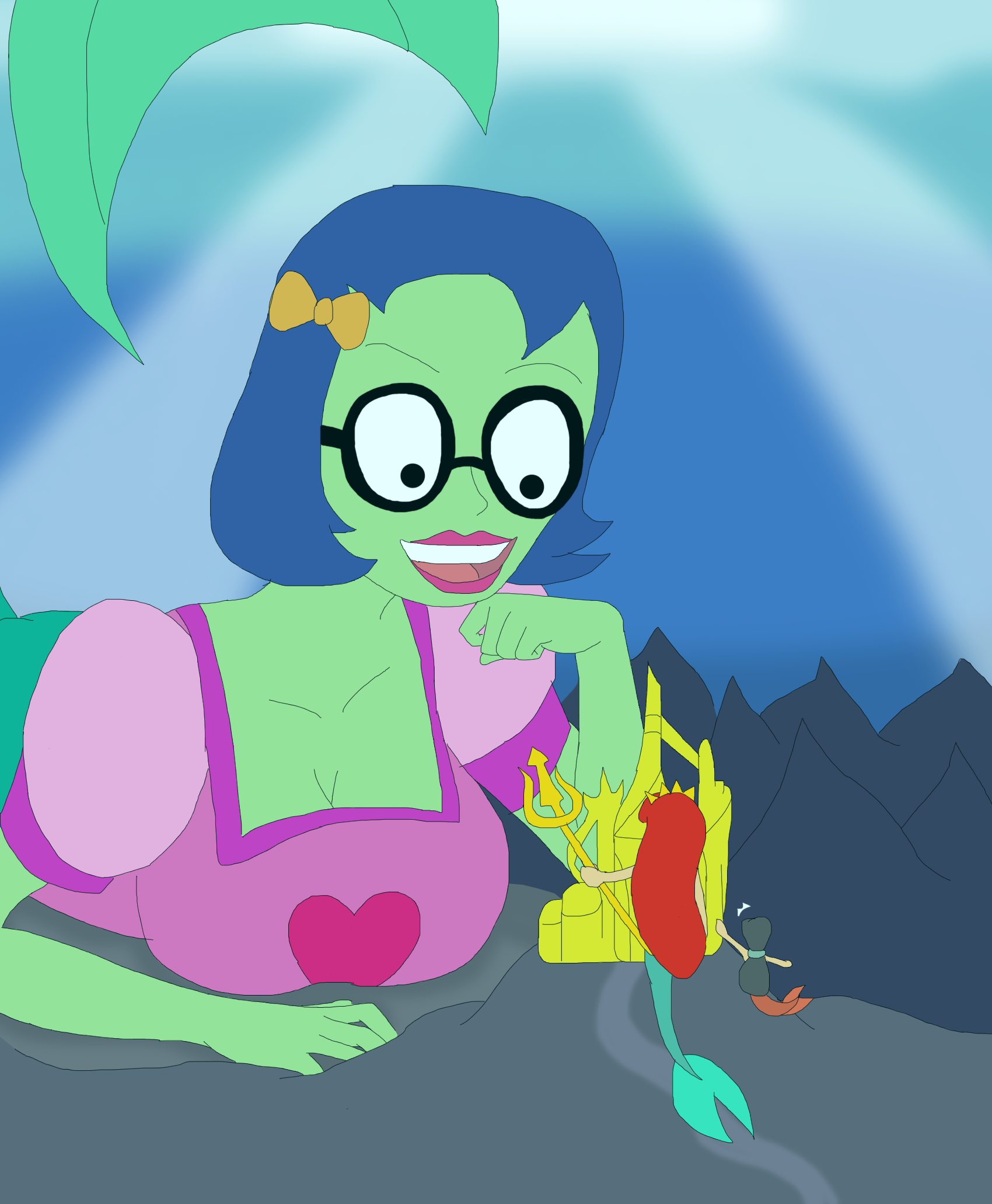 Bigger Mermaid Princess.